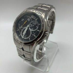 Used Citizen Eco-Drive Chrono 41mm black dial